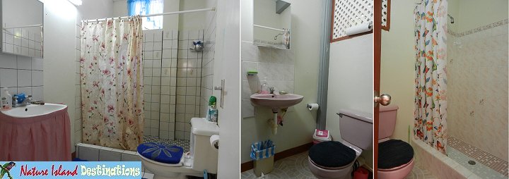 Comfort House bathrooms