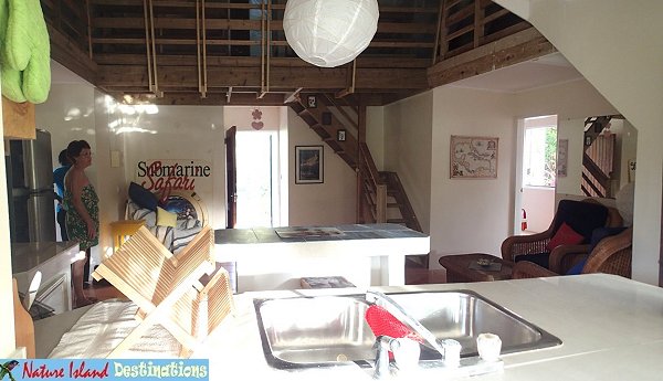 Coffee River Garden View Cottage Lounge/ Kitchen