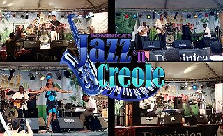 Dominica's Jazz 'n Creole live music event ar Fort Shirley, Cabrits National Park