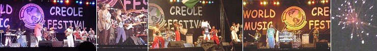 8th annual World
                    Creole Music Festival