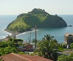 view from
                                    Deaux-La-Mers - the 'Toe' of
                                    Dominica